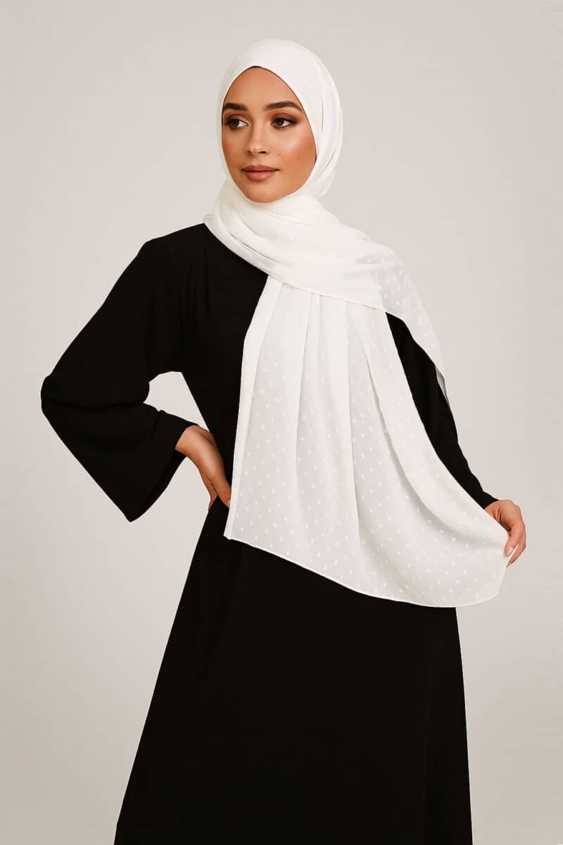 Daily Hijab Weiß