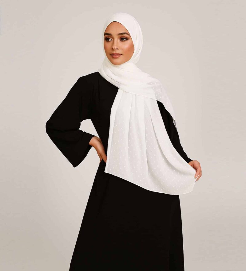 Daily Hijab Weiß