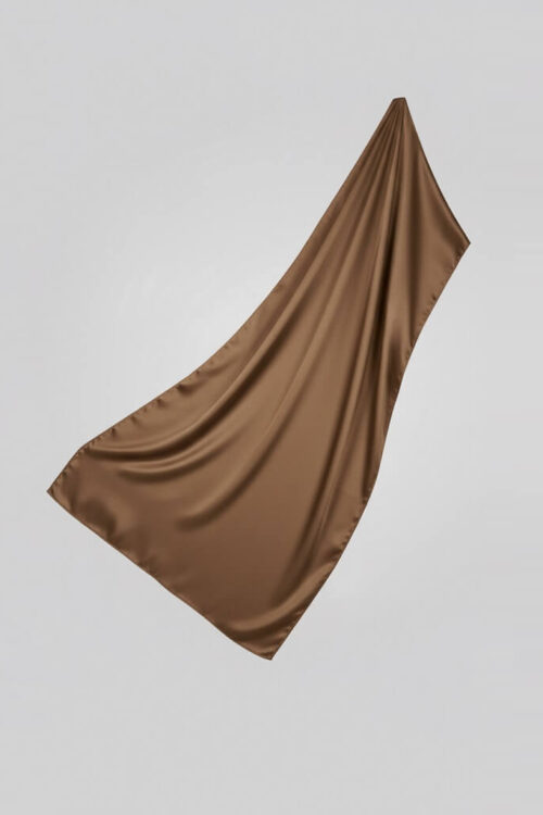 Satin Hijab Gold