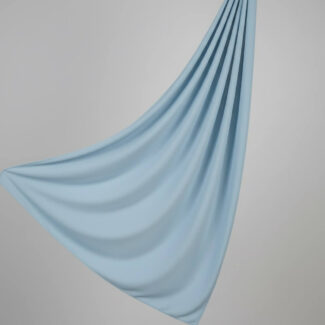 chiffon hijab hellblau