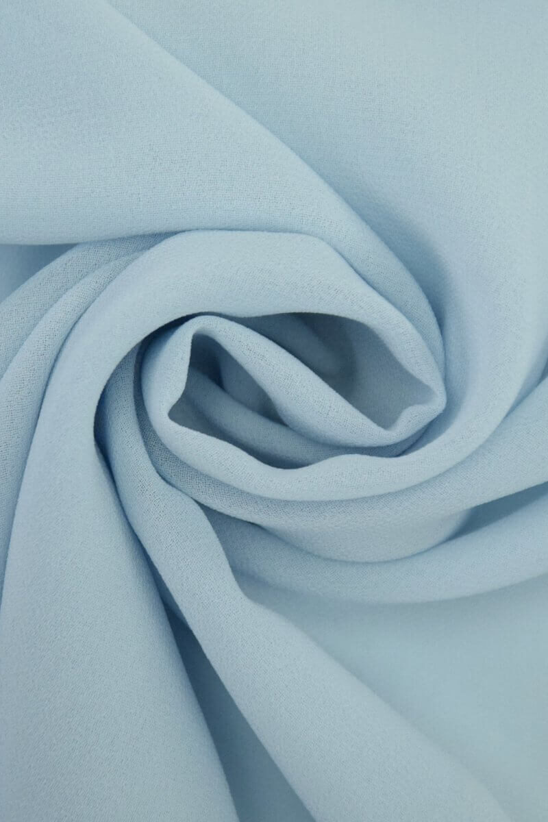 chiffon hijab hellblau
