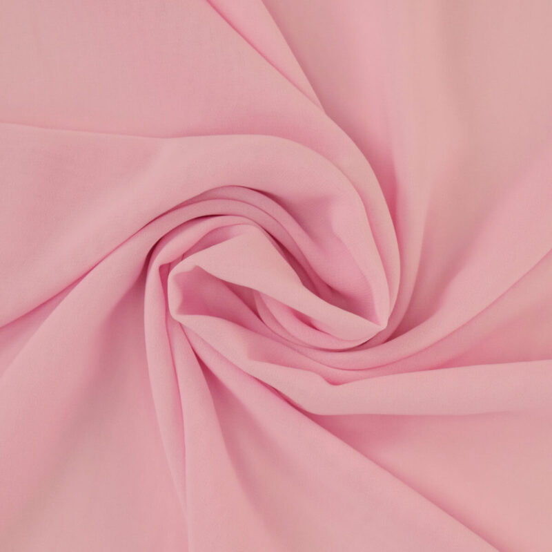 chiffon hijab rosa