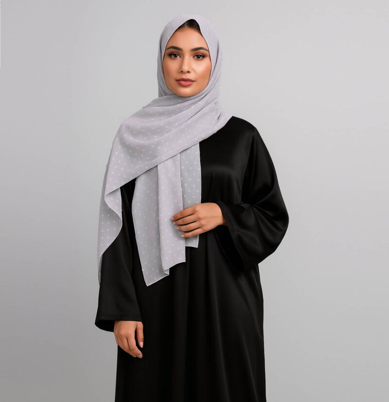 Daily Hijab Grau