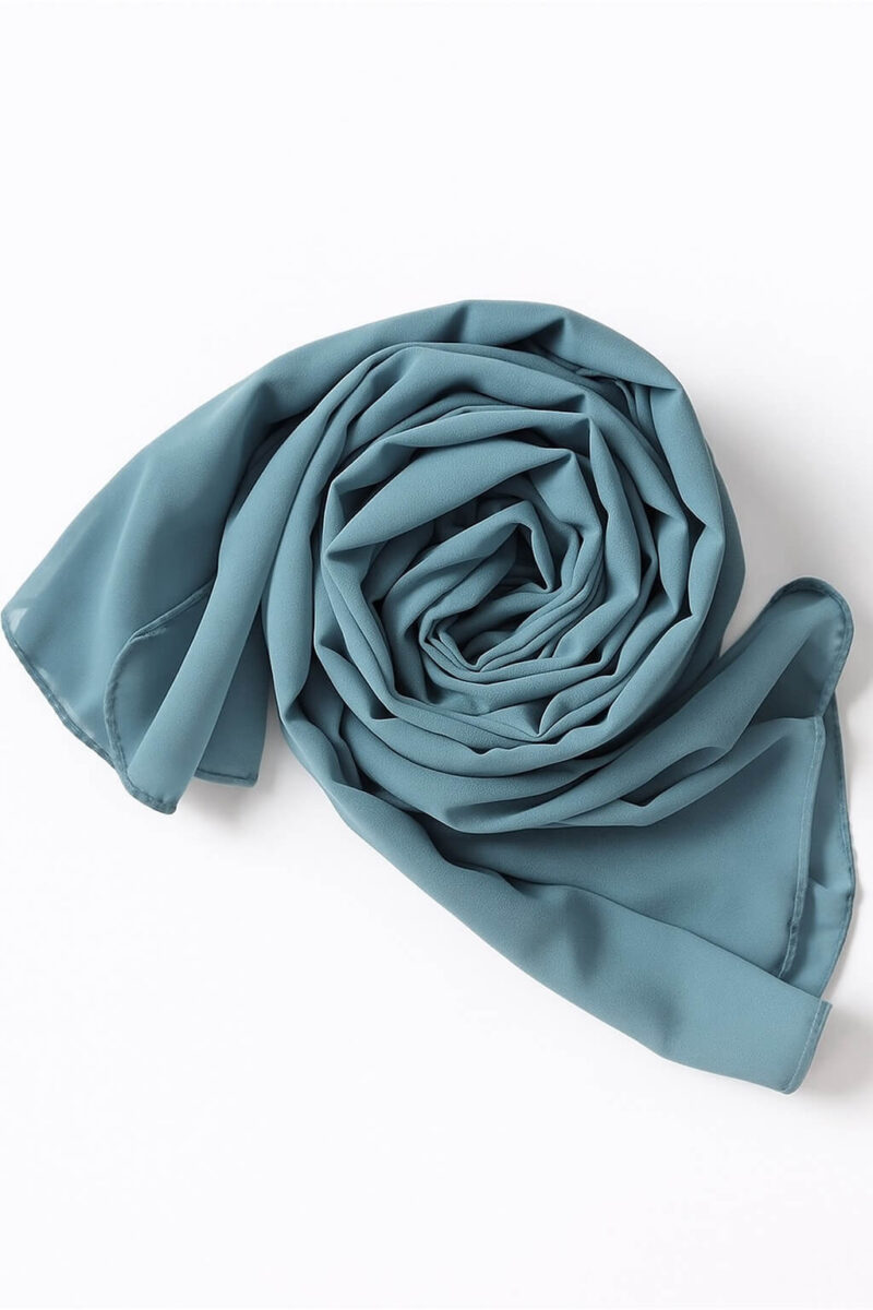 Chiffon Hijab Dusty Blue