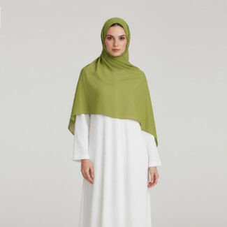 Chiffon Hijab Grün