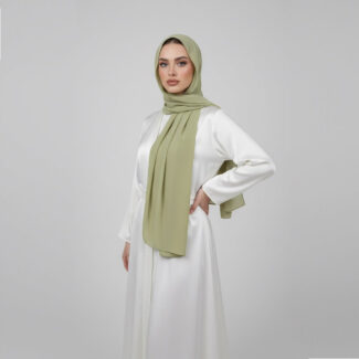 Chiffon Hijab Salbeigrün