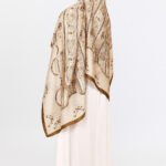 Hijab Gold Velvet