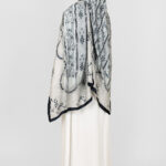 Hijab Blue Velvet
