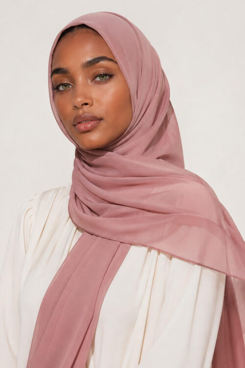 Chiffon Hijab Mauve online kaufen