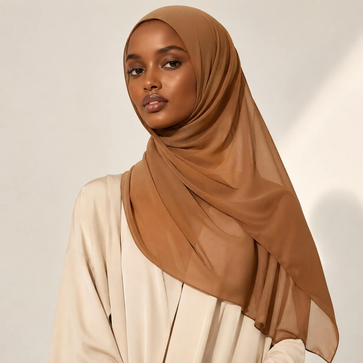 Chiffon Hijab Mocca kaufen Chiffon Hijab Mocca kaufen
