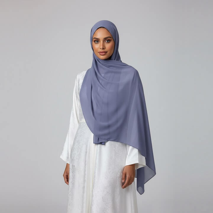 Chiffon Hijab Ocean