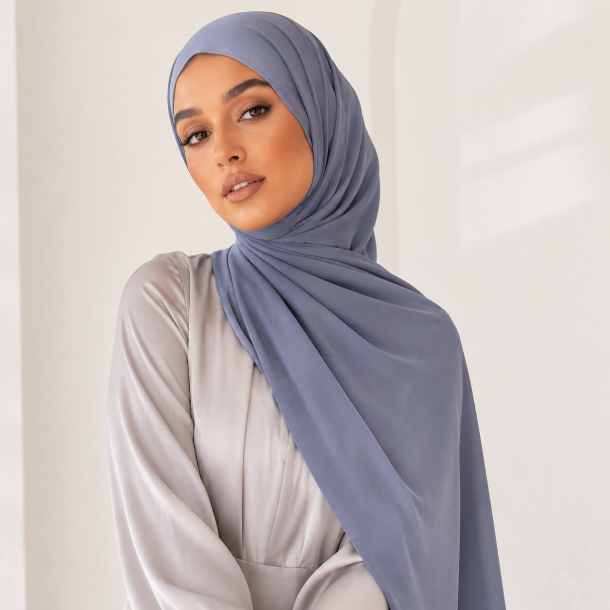 Chiffon Hijab Ocean