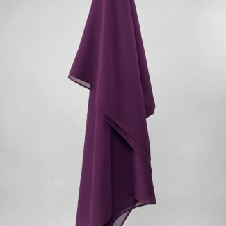Chiffon Hijab Purple