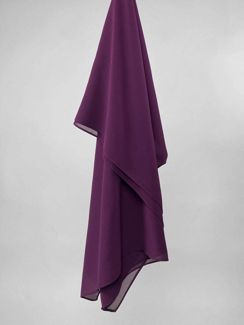Chiffon Hijab Purple