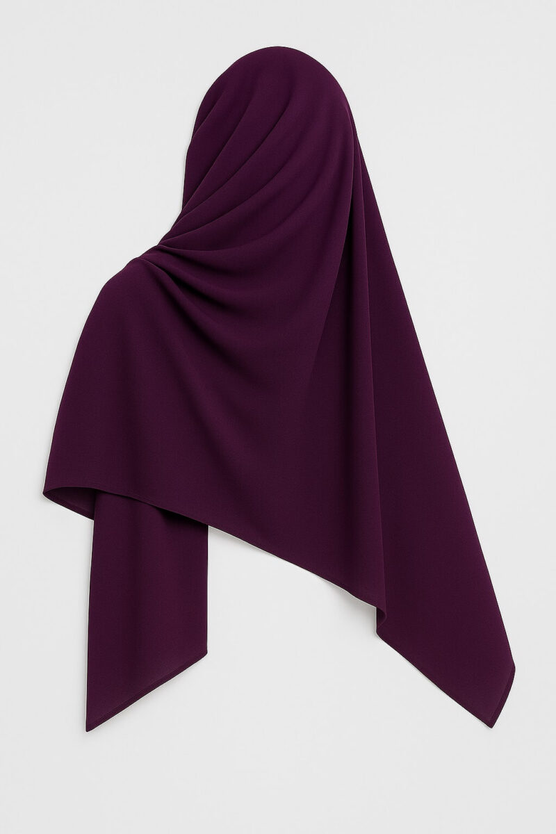 Chiffon Kopftuch Purple