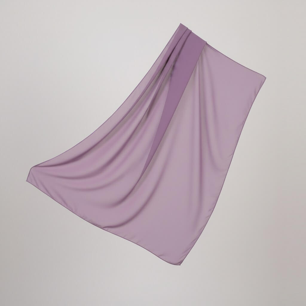 Chiffon Hijab Liliac