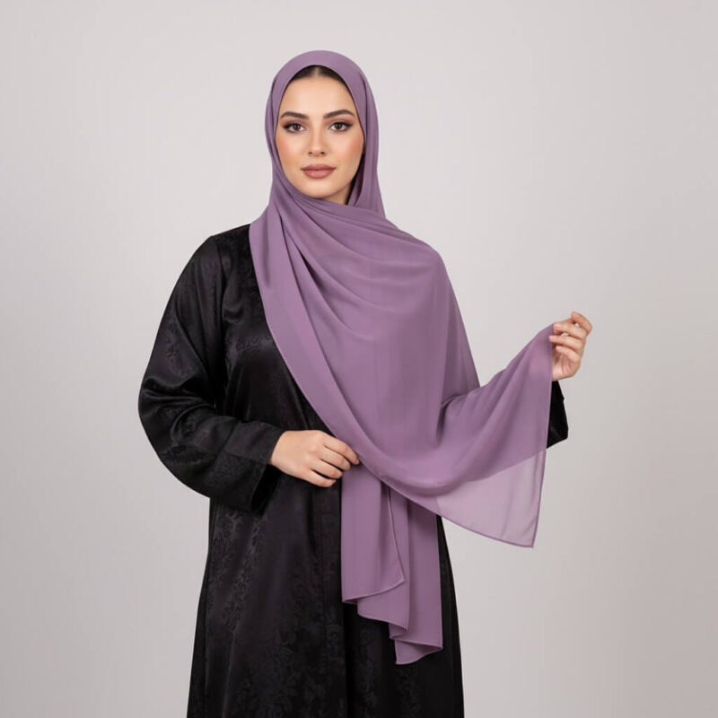 Chiffon Hijab Liliac