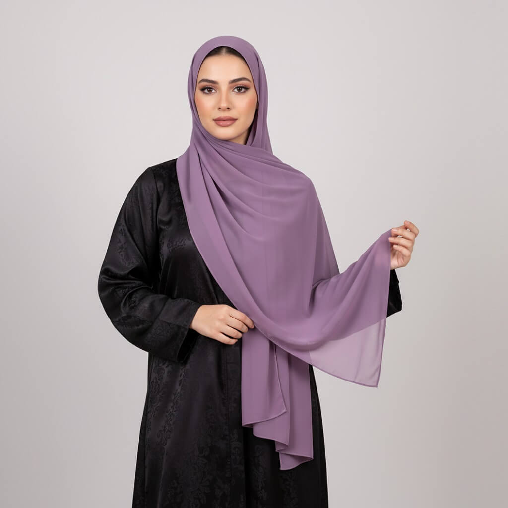 Chiffon Hijab Liliac Chiffon Hijab Liliac
