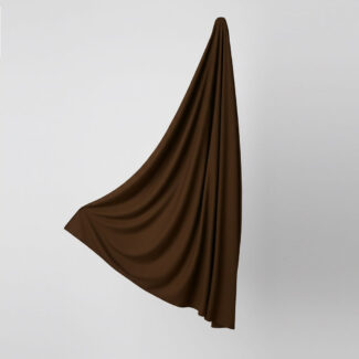 Jersey Hijab Braun