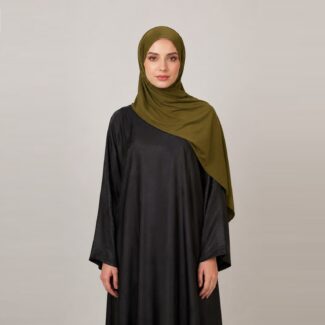 Jersey Hijab Khaki