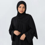 Premium Jersey Hijab - Schwarz Premium Jersey Hijab in Schwarz – klassischer Basic-Look