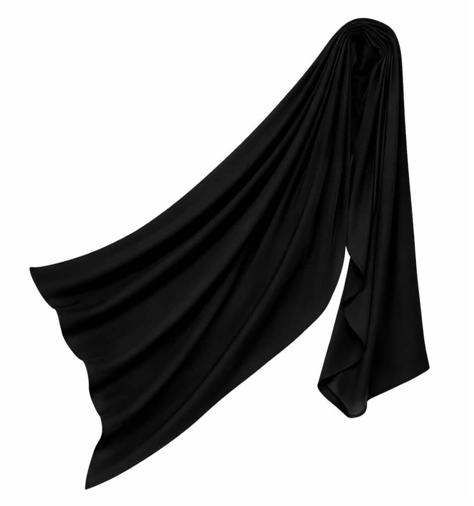 Liquid Jersey Hijab Black Liquid Jersey Hijab Black