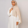 Liquid Jersey Hijab Ivory