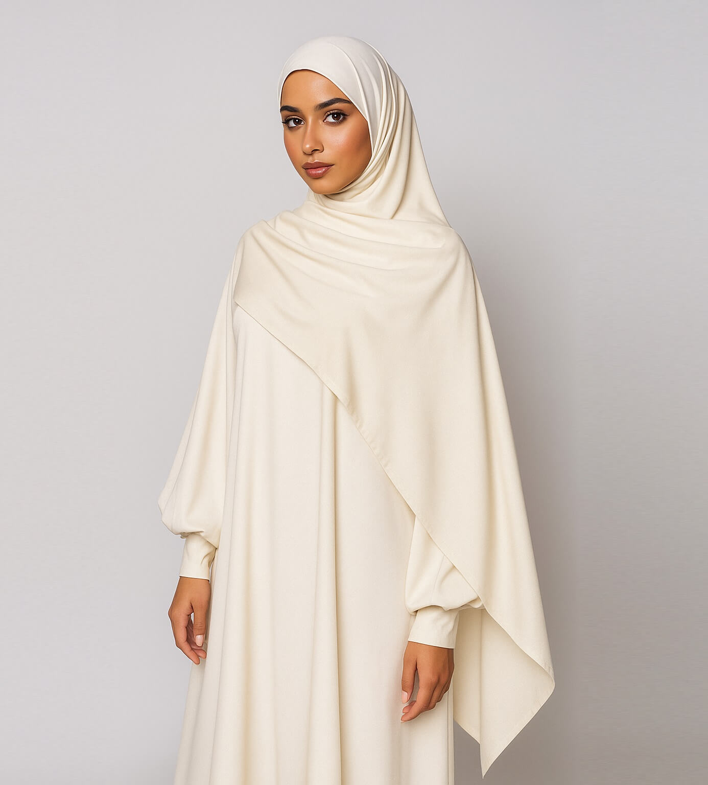 Liquid Jersey Hijab Vanilla