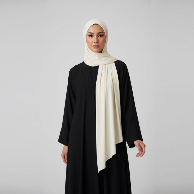 Liquid Jersey Hijab Vanilla