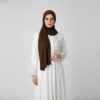 Jersey Hijab Braun