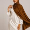 Premium Jersey Hijab Camel