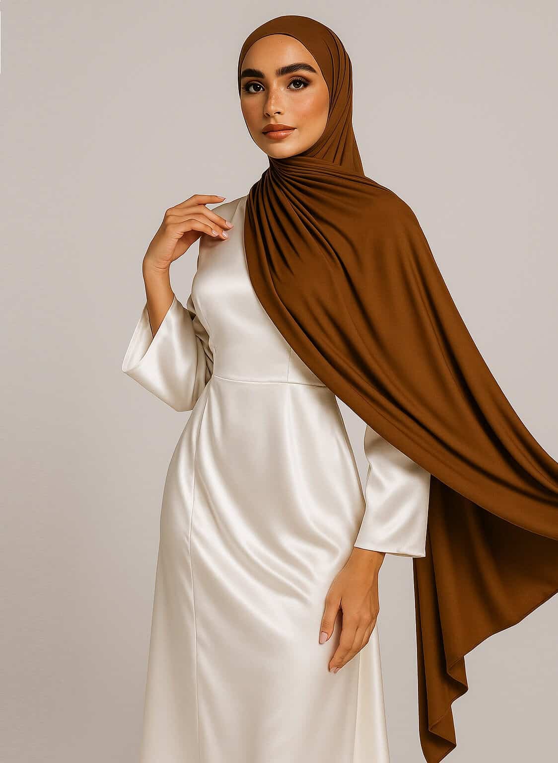 Premium Jersey Hijab Camel Premium Jersey Hijab Camel