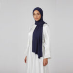 Jersey Hijab Navy