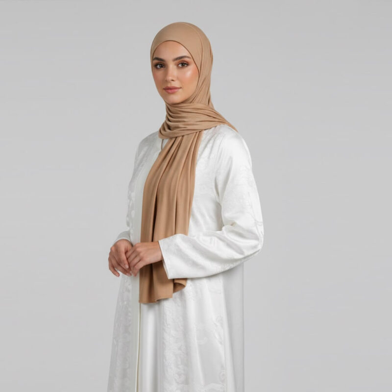 Jersey Hijab Sand