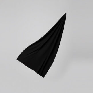 Jersey Hijab Schwarz