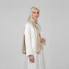 Satin Hijab - Barely Beige