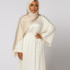 Satin Hijab - Barely Beige