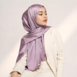 Satin Hijab Dusty Mauve