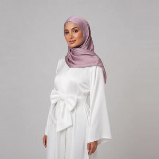 Satin Hijab Dusty Mauve