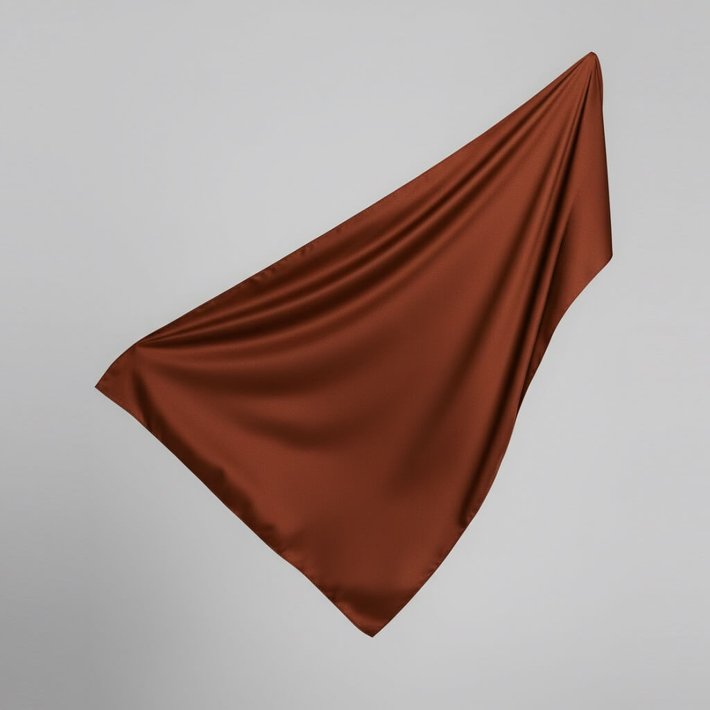 Satin Jersey Hijab Chocolate