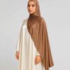 Satin Jersey Hijab Desert
