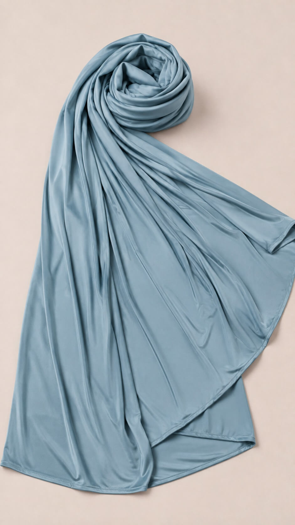 Satin Jersey Hijab Dusty Blue kaufen