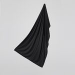 Satin Jersey hijab Intense Black