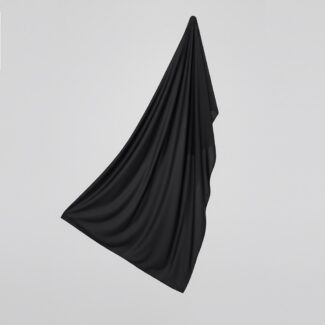 Satin Jersey hijab Intense Black