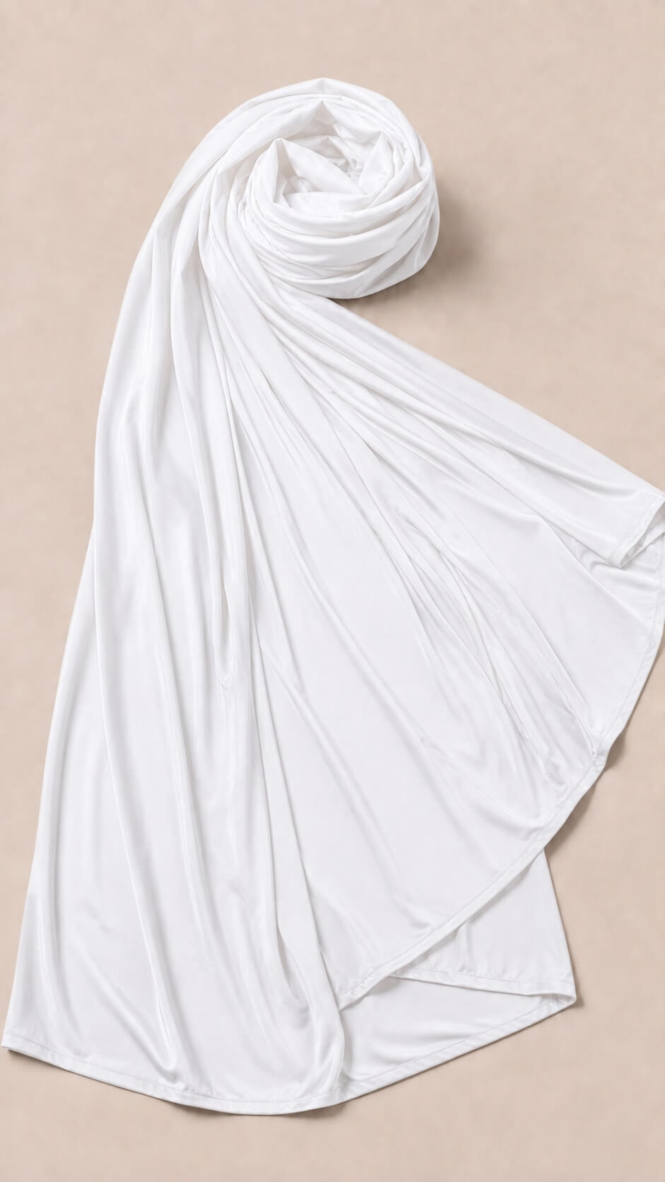 Satin Jersey Hijab Weiß kaufen Satin Jersey Hijab Weiß kaufen