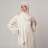 Satin Jersey Hijab White
