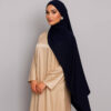 Liquid Jersey Hijab Navy