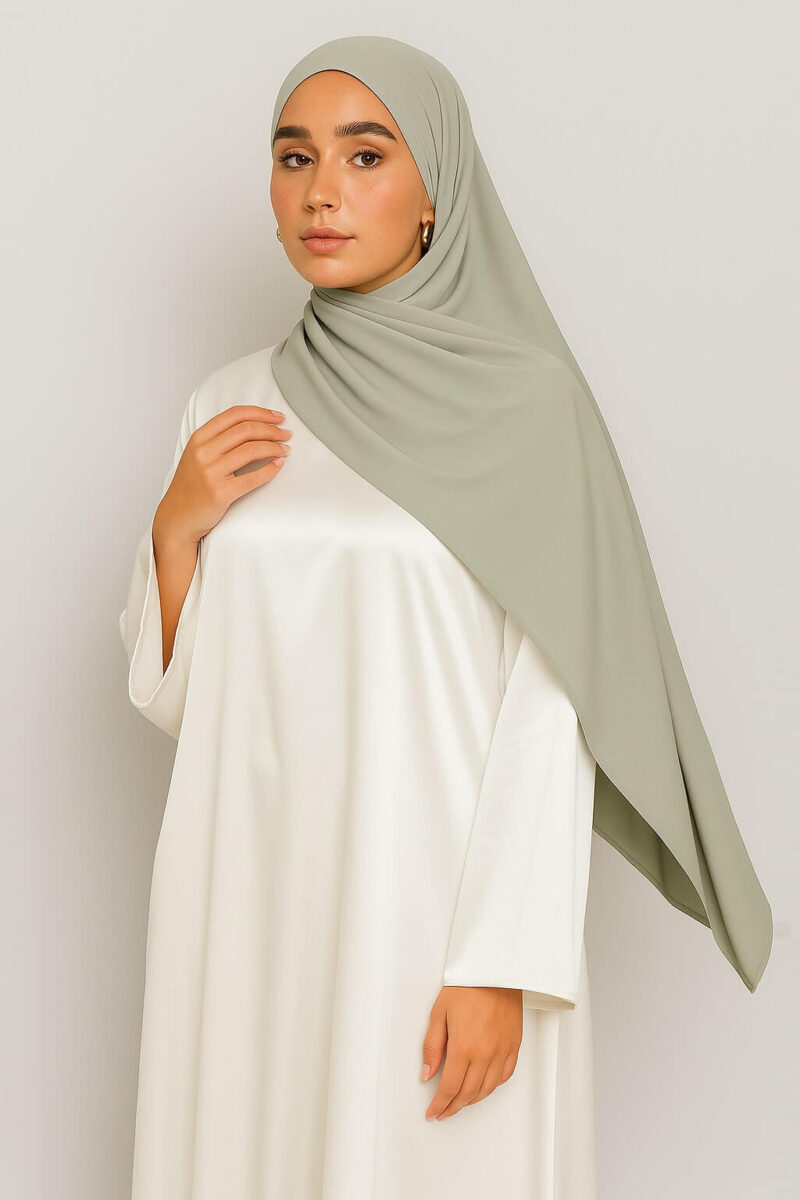Liquid Jersey Hijab Olive