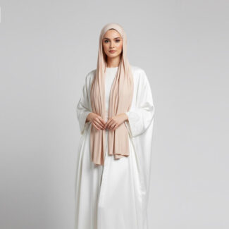 Liquid Jersey Hijab Sand Beige