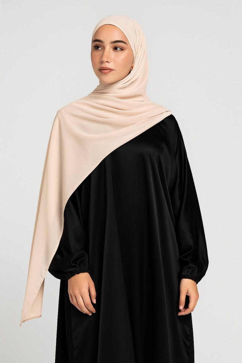 Liquid jersey Hijab Sand Beige